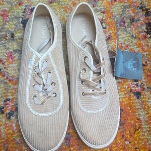NWT Toms Corduroy Sneakers